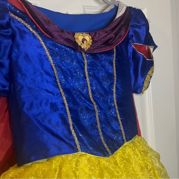Disney Princess Snow White Costume Dress Size 7/8 - Picture 3 of 5